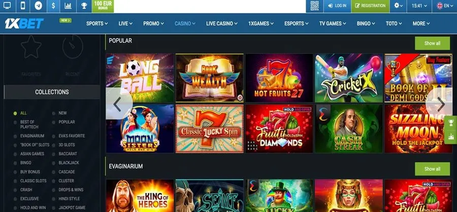 1xBet Best for Crypto Slots