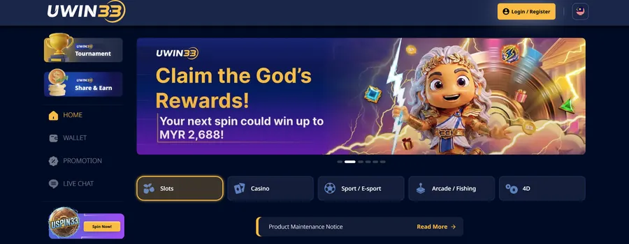 Uwin33 Best for Dedicated Slot-Only Bonuses